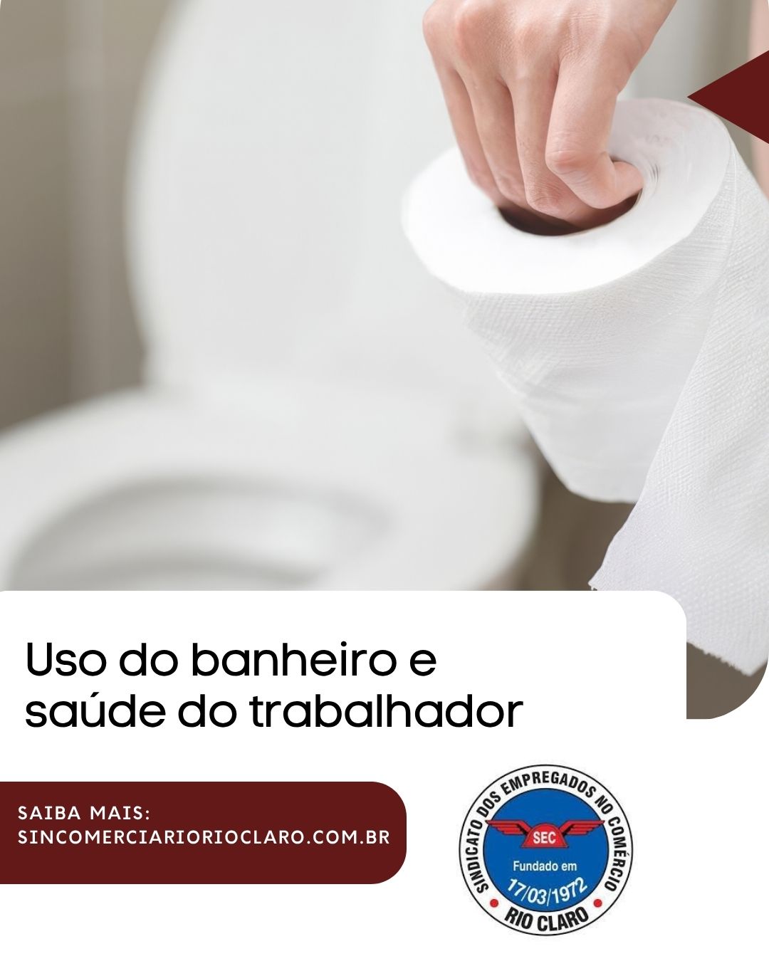 Uso do banheiro e saúde do trabalhador